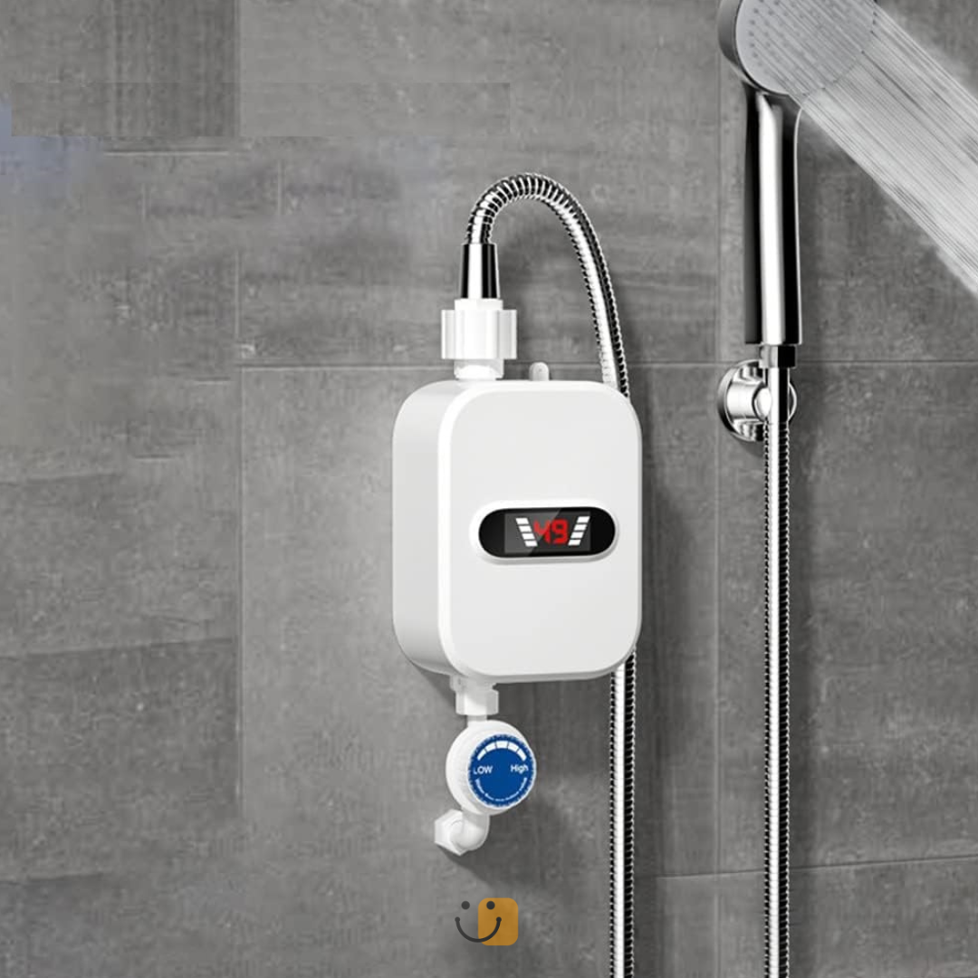 Chauffe-Eau Instantané Électrique – Douche Chaude en Quelques Secondes